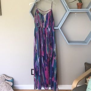 Jack by BB Dakota water paint maxi dress NWT S